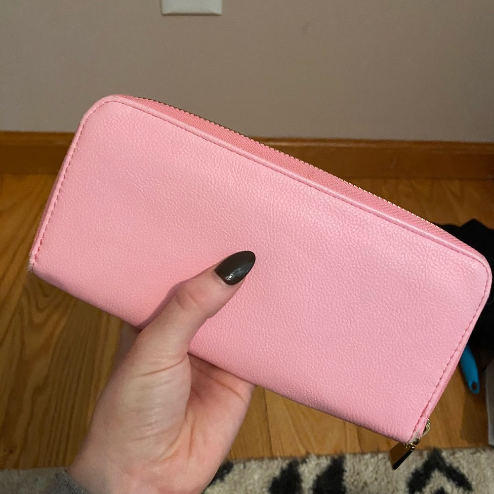 Pink wallet